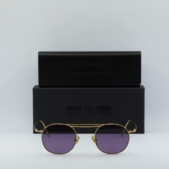 FINAL PRICE NEW CUTLER AND GROSS CG1268GPLS 001 GOLD PURPLE SUNGLASSES - Picture 2 of 12